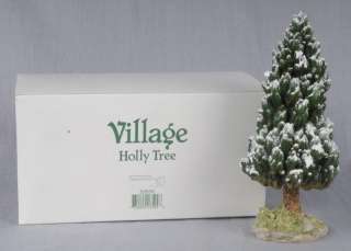Department 56 Village Accessory Holly Tree MIB #52630  