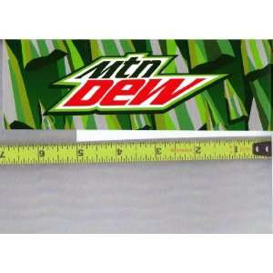  Dew LOGO Soda Vending Machine Flavor Strip, Label Card, Not a Sticker