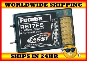 Futaba R617FS 7 Channel 2.4GHz FASST Receiver  