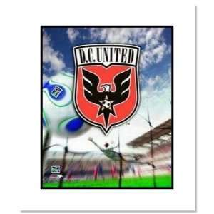  DC United MLS Soccer Team Logo Double Matted 8x10 