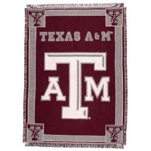  Texas A&M Aggies Afghan Throw Blanket 50 x 70