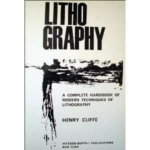  Lithography Henry Cliffe Books