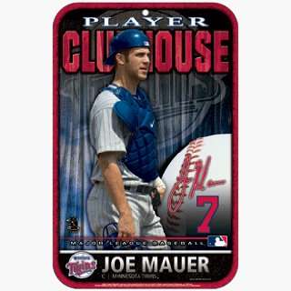    MLB Joe Mauer Minnesota Twins Sign *SALE*