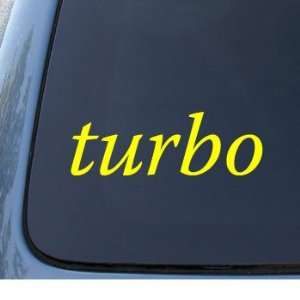  TURBO   Tuner Classic Muscle   Car, Truck, Notebook, Vinyl 