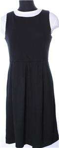 New Gap Womens Black Dress, Size 6, Pleated, Classic  