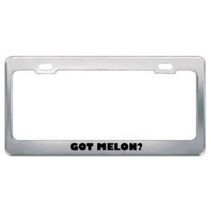  Got Melon? Eat Drink Food Metal License Plate Frame Holder 