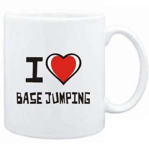  Mug White I love Base Jumping  Sports
