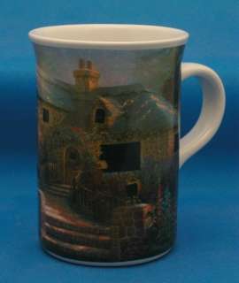 2004 Thomas Kinkade HOLLYHOCK HOUSE Coffee Mug Cup  