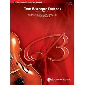  Two Baroque Dances Conductor Score