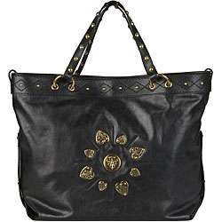 Gucci Irina Black Medium Tote Bag  