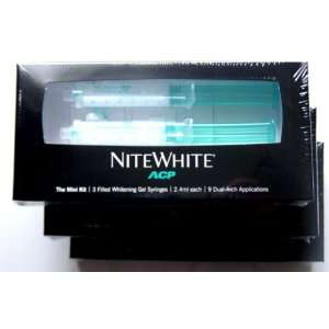  NEW Nite White ACP 16% 9 Syringe (Latest) & 3 D.I.Y. Trays 