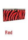 Zebra Clutch wallet with Round buckle Multi Color  
