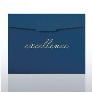  Certificate Folder   Excellence   Blue