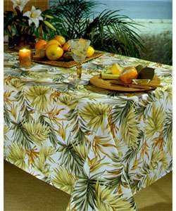 Palmetto Indoor/ Outdoor Tablecloth  