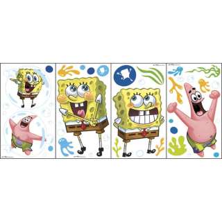 SpongeBob Squarepants 42 Wall Stickers Bubbles Decor BM  