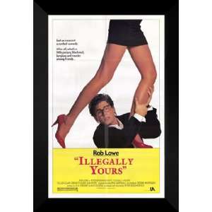  Illegally Yours 27x40 FRAMED Movie Poster   Style A