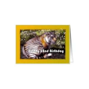   ~ Age Specific 52nd ~ Fractalius Bengal Tiger Art Card Toys & Games