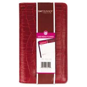  Day Runner® Bordeaux Monthly Planner, 12 Month, 6 7/8 x 8 