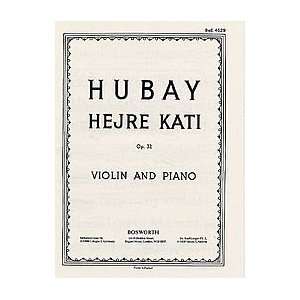   Jeno Hubay Hejre Kati Op.32 (Violin/Piano)