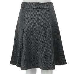 Hanna & Gracie Womens Tweed A line Skirt  