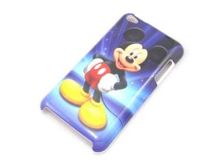 Cute Mickey Mouse Hard Shell Case Cover for ipod touch 4th 4 