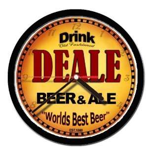 DEALE beer ale cerveza wall clock 