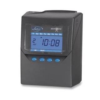 Lathem 7500E Totalizing Time Recorder, Gray, Electronic, Automatic