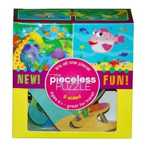  Cute Animals Pieceless 2 Sided Puzzle by Gamewright (14010 