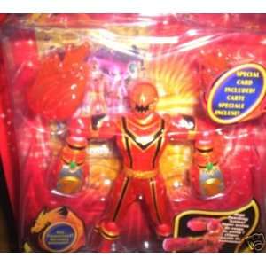   Rangers Mystic Force Red Crystal Action Punching 