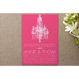  Chandelier Engagement Party Invitations by Wiley V 