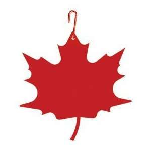  Maple Leaf Silhouette RED 