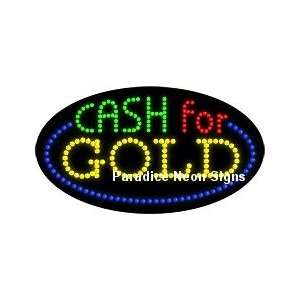  Cash for Gold LED Sign (Oval)