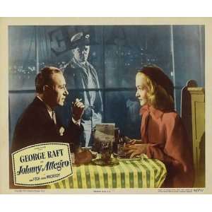  1949 Johnny Allegro 11 x 14 Movie Poster   Style G