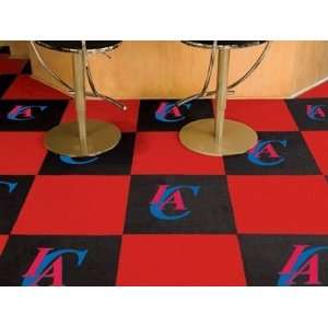 Los Angeles La Clippers 20Pk Area/Game Room Carpet/Rug Tiles  
