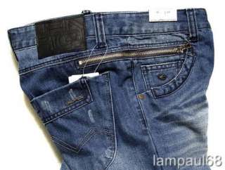 BNWT ENERGIE Washed DENIM JEANS #100 Mens Size 34  