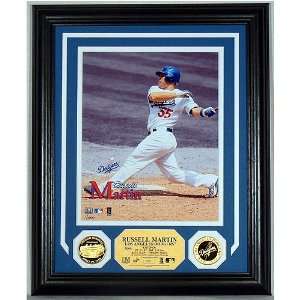  Russell Martin 24KT Gold Coin Photo Mint Sports 