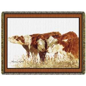  Bessie Cow Tapestry Throw CMIL CM891
