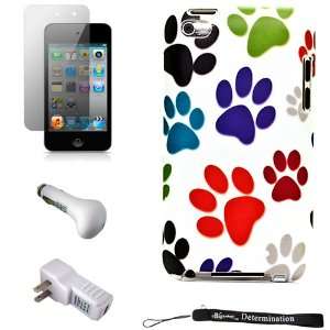  Color Dog Paws Design Cover / 2 Piece Snap On Case for New 