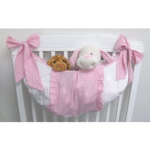  Babykins Pink Gingham Baby Girl Nursery Toy Bag Baby