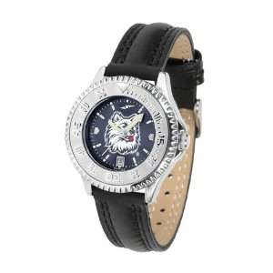   Huskies UCONN NCAA Womens Leather Wrist Watch