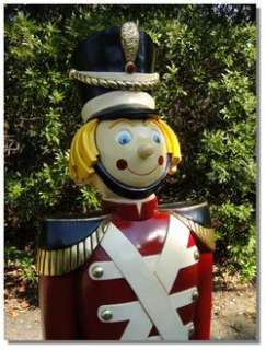 Giant 5 Tin Soldier Statue Christmas Holiday ornament Toy Shop 