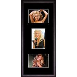  Christina Aguilera Framed Photographs