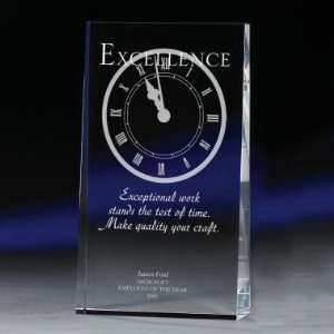  Successories Excellence Glass Wedge Award