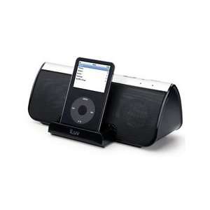  iLuv Stereo Speakers with iPod Dock   BLACK Electronics