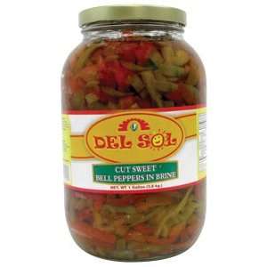 Del Sol Cut Sweet Peppers 4   1 Gallon Grocery & Gourmet Food