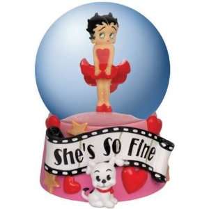  Betty Boop Shes So Fine Betty 100mm Globe Figurine 