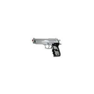 9mm Style Silver Airsoft BB Pistol 