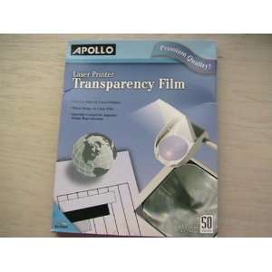  Apollo Laser Printer Transparency Film 