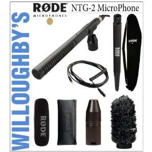  Rode NTG 2 Condenser Shotgun Microphone Videographer Pro 