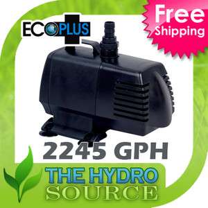 Ecoplus 2245 GPH Submersible Water Pump eco2245 eco plus  